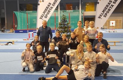 Ziemassvētku kauss vieglatlētikā (Valmiera, 10.12.2022.)