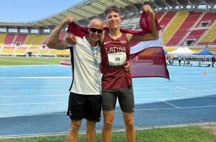 Daniels Ģiedris_bronzas ieguvējs Eiropas jaunatnes olimpiskajā festivālā