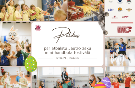 Latvijas kauss MINI handbolā Jēkabpilī_12.04.2024.