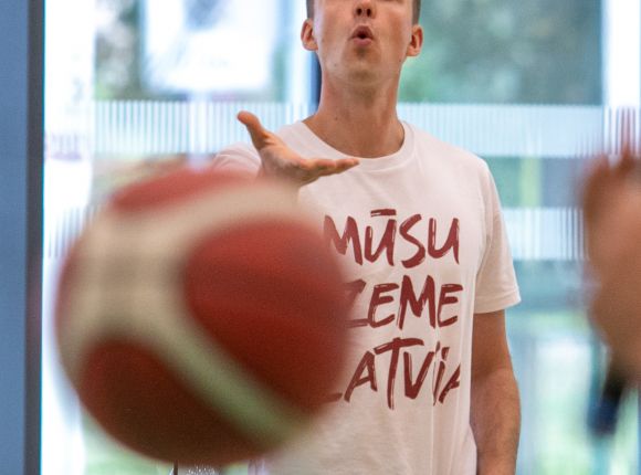 Basketbola diena Jēkabpils Sporta hallē