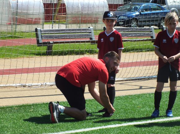 Kontrolnormatīvi futbola nodaļas audzēkņiem