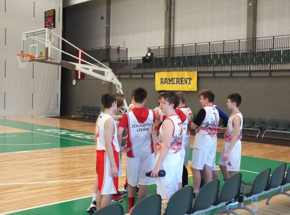 LJBL spēle Jēkabpilī U15 vecuma grupai pret Rugājiem