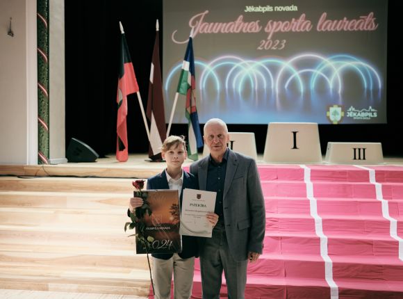 Jēkabpils novada Jaunatnes sporta laureāts 2023_25.01.2024.
