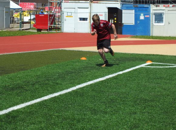 Kontrolnormatīvi futbola nodaļas audzēkņiem