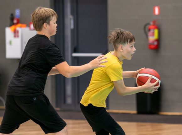 Basketbola diena Jēkabpils Sporta hallē
