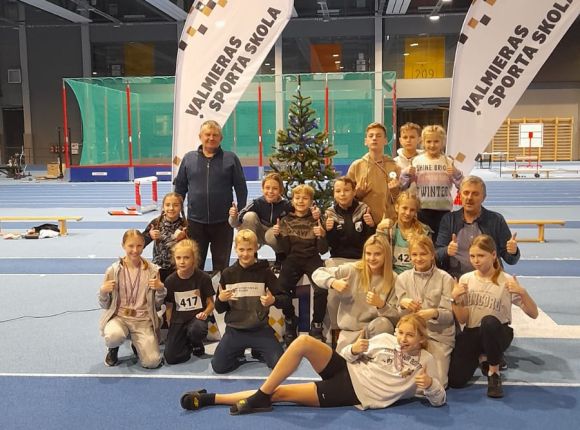 Ziemassvētku kauss vieglatlētikā (Valmiera, 10.12.2022.)