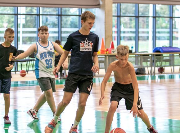 Basketbola diena Jēkabpils Sporta hallē