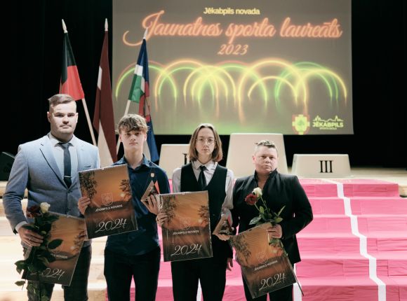 Jēkabpils novada Jaunatnes sporta laureāts 2023_25.01.2024.