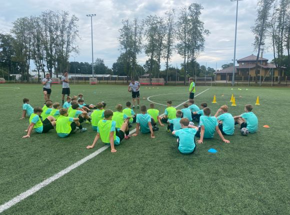 Futbola treniņš Latvija izlašu trenera Andreja Gluščuka vadībā_28.07.2025.