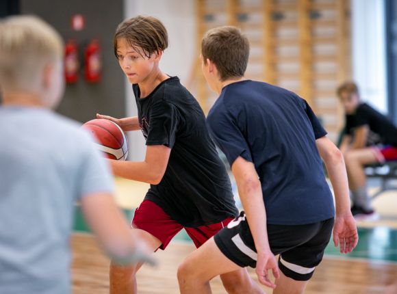 Basketbola diena Jēkabpils Sporta hallē