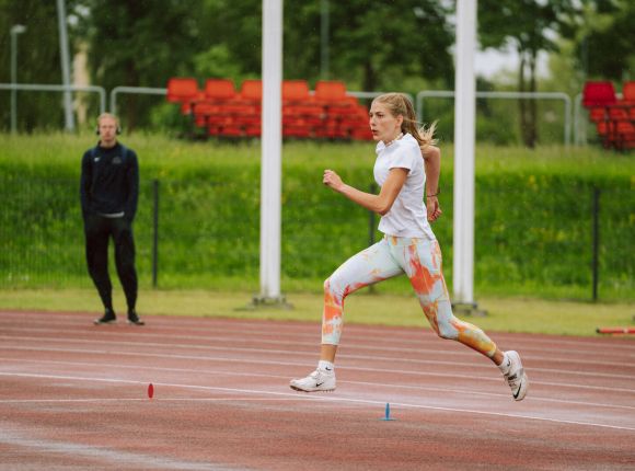 Mūsu vieglatlēti LVS/Sportland 6.posma sacensībās Jelgavā (18.-19.06.2022.)