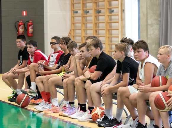 Basketbola diena Jēkabpils Sporta hallē