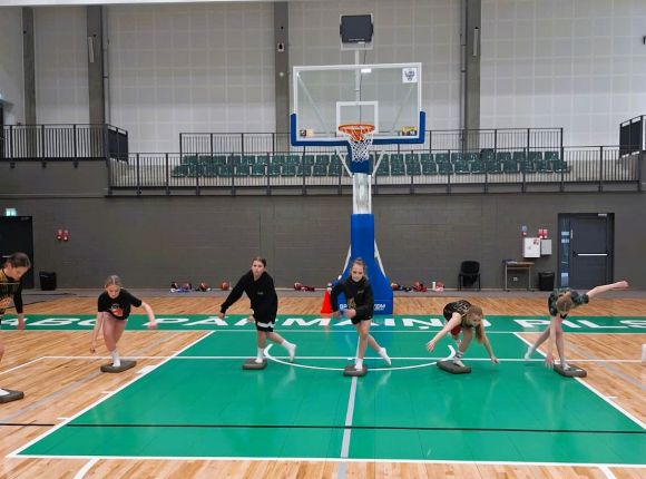 Projekta ietvaros iegādāts basketbola inventārs