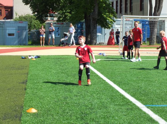 Kontrolnormatīvi futbola nodaļas audzēkņiem