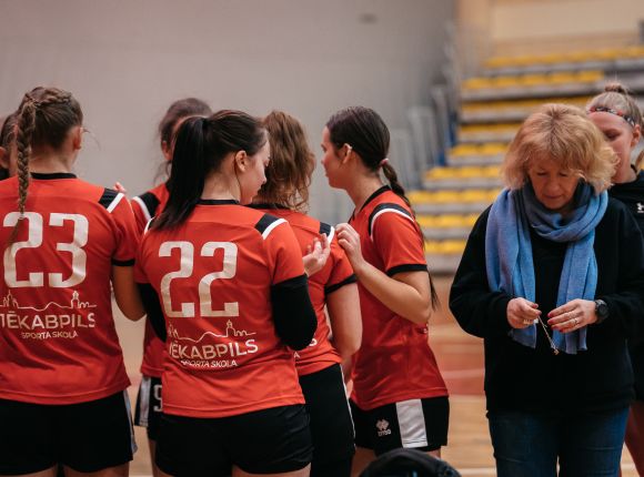 LJČ handbolā U19 sabraukuma spēle Dobelē (16.03.2023.)