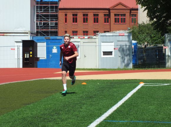 Kontrolnormatīvi futbola nodaļas audzēkņiem