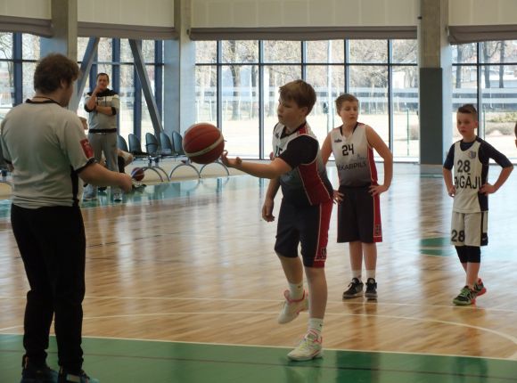LJBL spēle Jēkabpilī U13 vecuma grupai pret Rugājiem