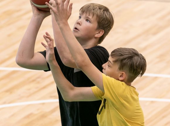 Basketbola diena Jēkabpils Sporta hallē