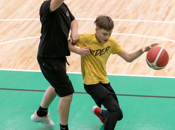 Basketbola diena Jēkabpils Sporta hallē