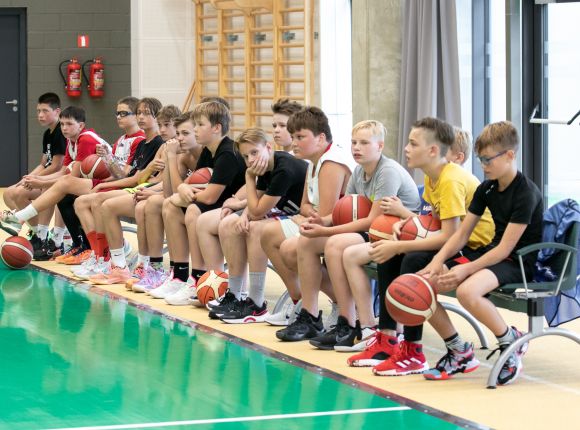 Basketbola diena Jēkabpils Sporta hallē