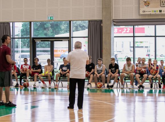 Basketbola diena Jēkabpils Sporta hallē