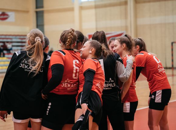 LJČ handbolā U19 sabraukuma spēle Dobelē (16.03.2023.)