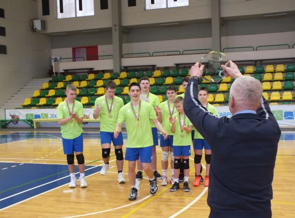 LVF LJČ rudens/ziemas posma fināls U14/U15 vecuma grupai_ ČEMPIONI JĒKABPILS SS komanda
