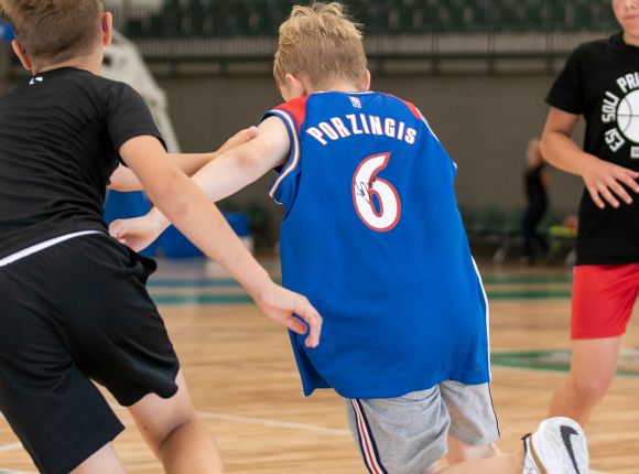 Basketbola diena Jēkabpils Sporta hallē