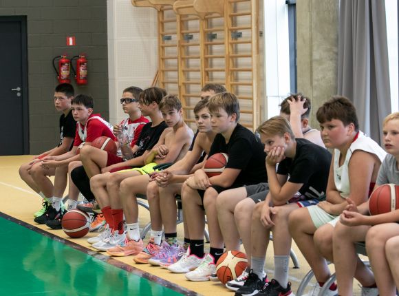 Basketbola diena Jēkabpils Sporta hallē