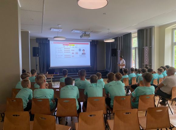 Futbola treniņš Latvija izlašu trenera Andreja Gluščuka vadībā_28.07.2025.