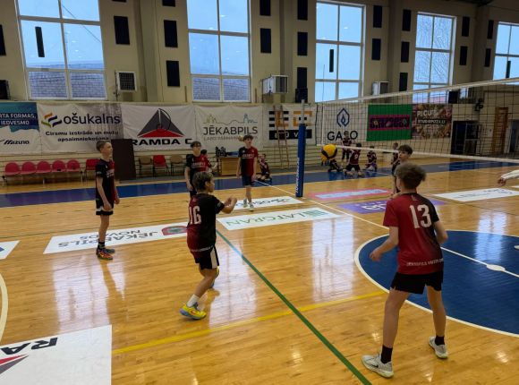 Jēkabpils novada lielo skolu volejbols 6.-7.klasēm_12.02.2026.