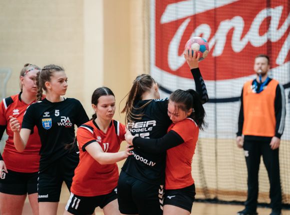 LJČ handbolā U19 sabraukuma spēle Dobelē (16.03.2023.)
