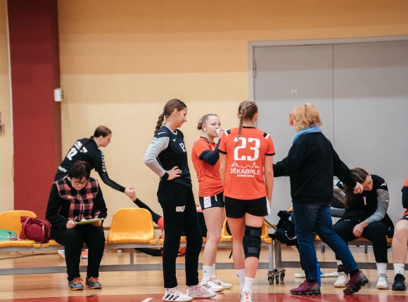 LJČ handbolā U19 sabraukuma spēle Dobelē (16.03.2023.)