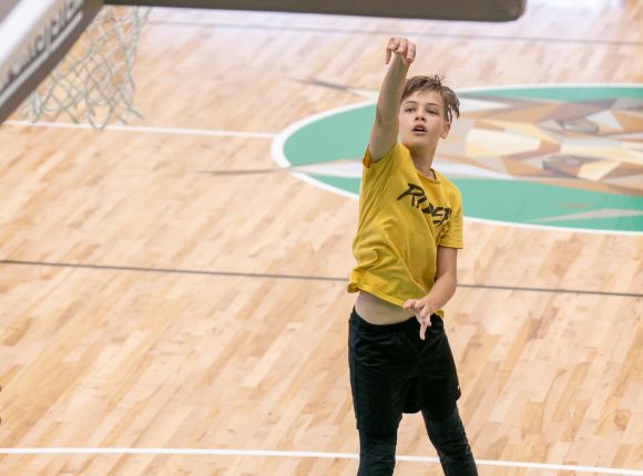 Basketbola diena Jēkabpils Sporta hallē