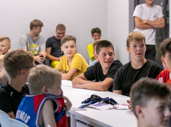 Basketbola diena Jēkabpils Sporta hallē