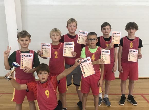 Basketbols mazo skolu grupā