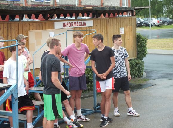 Kontrolnormatīvi basketbola nodaļas audzēkņiem