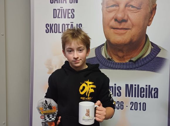 Trenera Jāņa Mileikas piemiņai veltītais šaha turnīrs ''Jēkabpils rudens-2024''_09.11.2024.