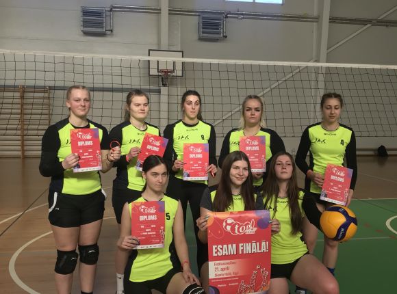 TOP kauss volejbolā vidusskolniekiem