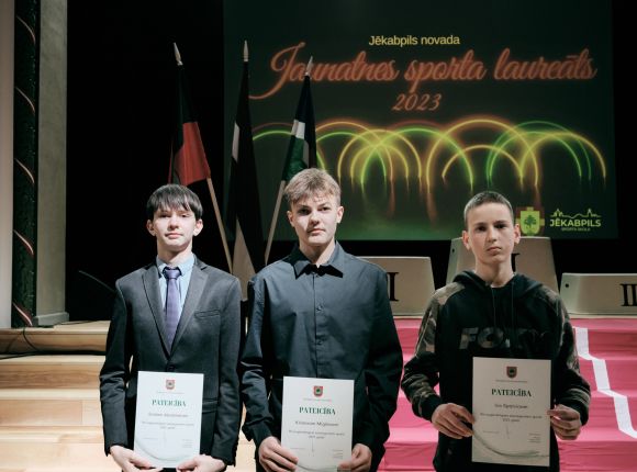 Jēkabpils novada Jaunatnes sporta laureāts 2023_25.01.2024.