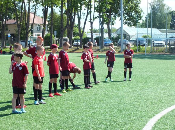 Kontrolnormatīvi futbola nodaļas audzēkņiem