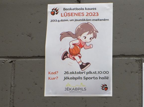 Basketbola kauss LŪSENES 2023 (26.10.2023.)