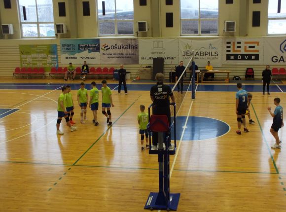 LVF LJČ rudens/ziemas posma fināls U14/U15 vecuma grupai_ Jēkabpilī_spēle pret Minusas VS