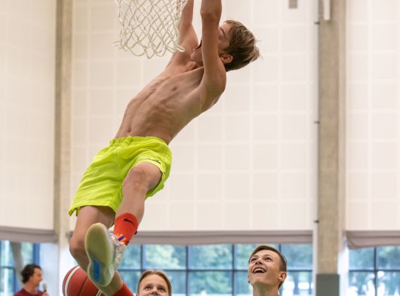 Basketbola diena Jēkabpils Sporta hallē