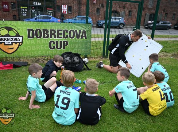 Futbola turnīrs DOBRECOVA CUP 2026