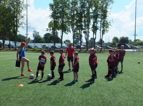 Kontrolnormatīvi futbola nodaļas audzēkņiem