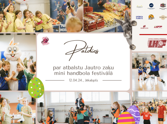 Latvijas kauss MINI handbolā Jēkabpilī_12.04.2024.