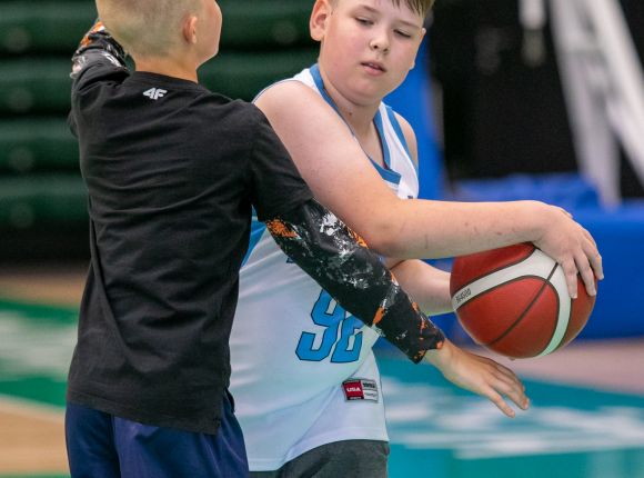 Basketbola diena Jēkabpils Sporta hallē