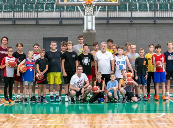 Basketbola diena Jēkabpils Sporta hallē