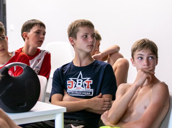 Basketbola diena Jēkabpils Sporta hallē